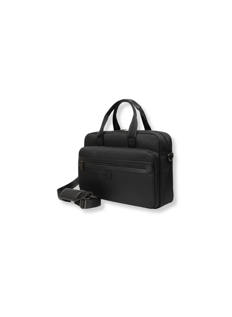 David Jones  David Jones Mens Shoulder Bag Stylish and Durable Everyday Carry | Color Black(931108)  | Best Price UAE